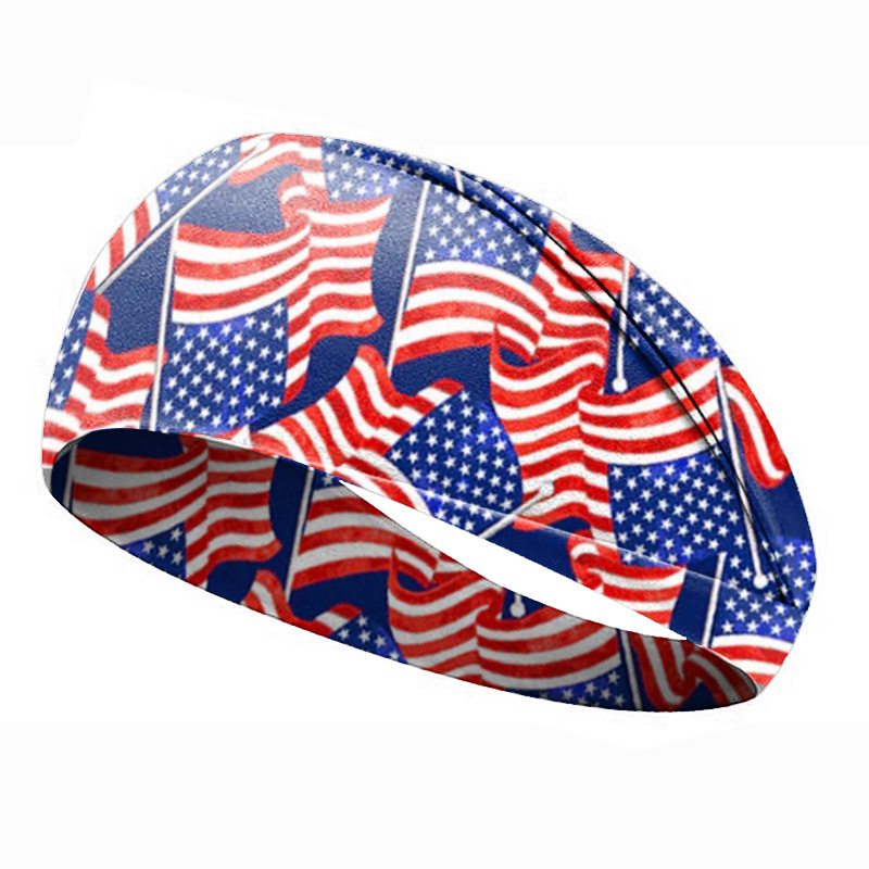 عصابة رأس بتصميم علم الولايات  - مراجعة Women Accessories Usa وسعره