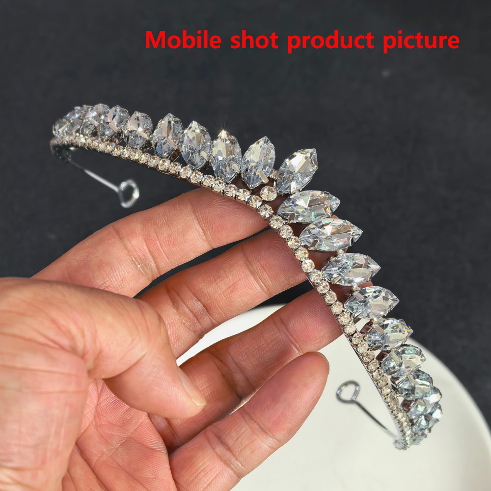 تيجان شعر كريستالية بسيطة للعر - مراجعة Women Accessories For Wedding وسعره