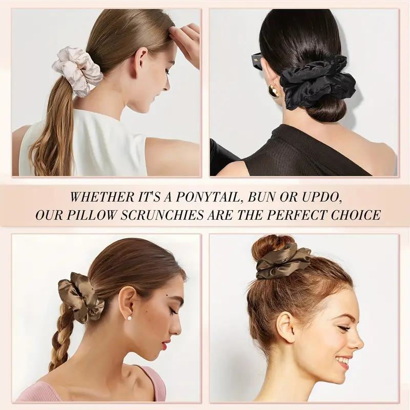 16 قطعة Scrunchies الساتان الن - مراجعة Scrunchie Satin Set وسعره