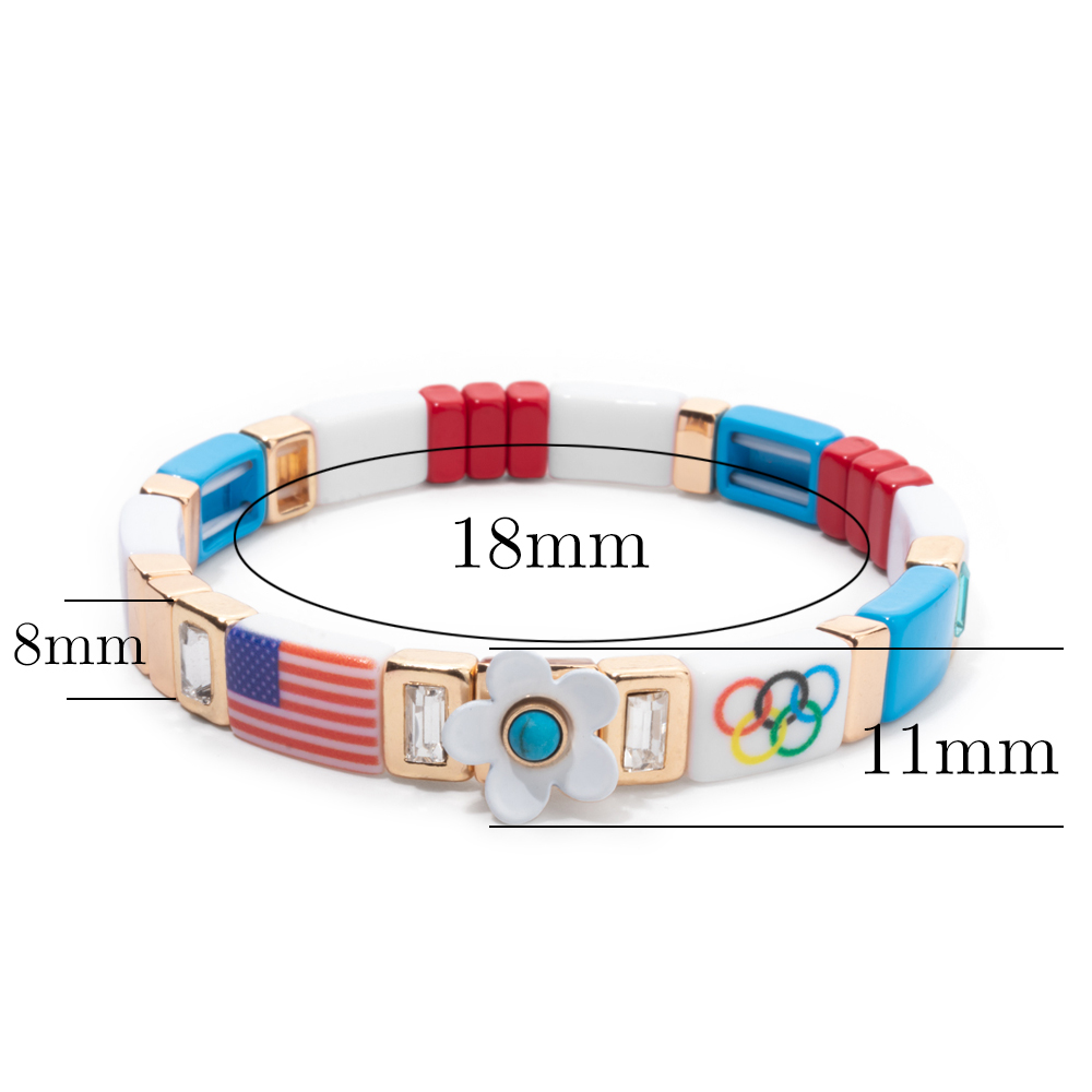 أساور جديدة بتصميم وطني لعام 2 - مراجعة Women Accessories Usa وسعره