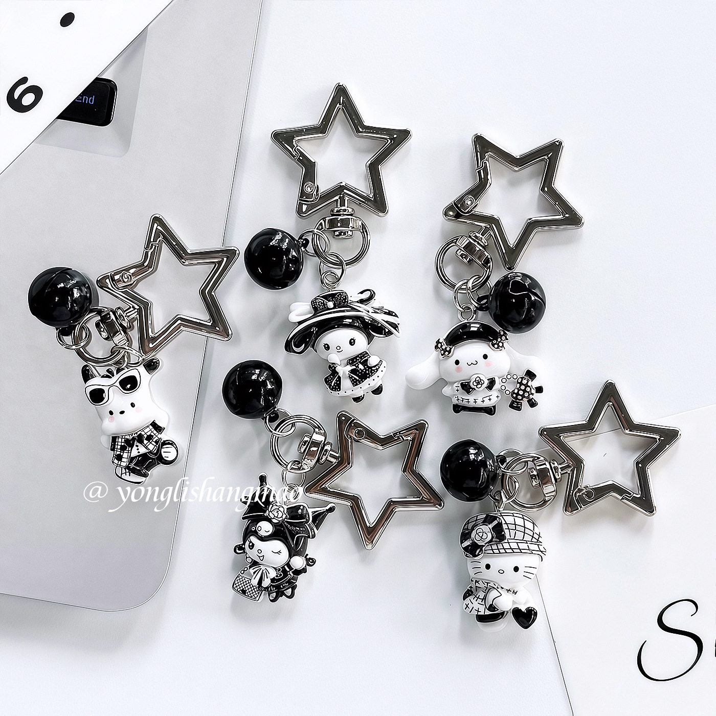 سلسلة مفاتيح كلاسيكية بتصميم Y - مراجعة Women'S Y2K Accessories وسعره