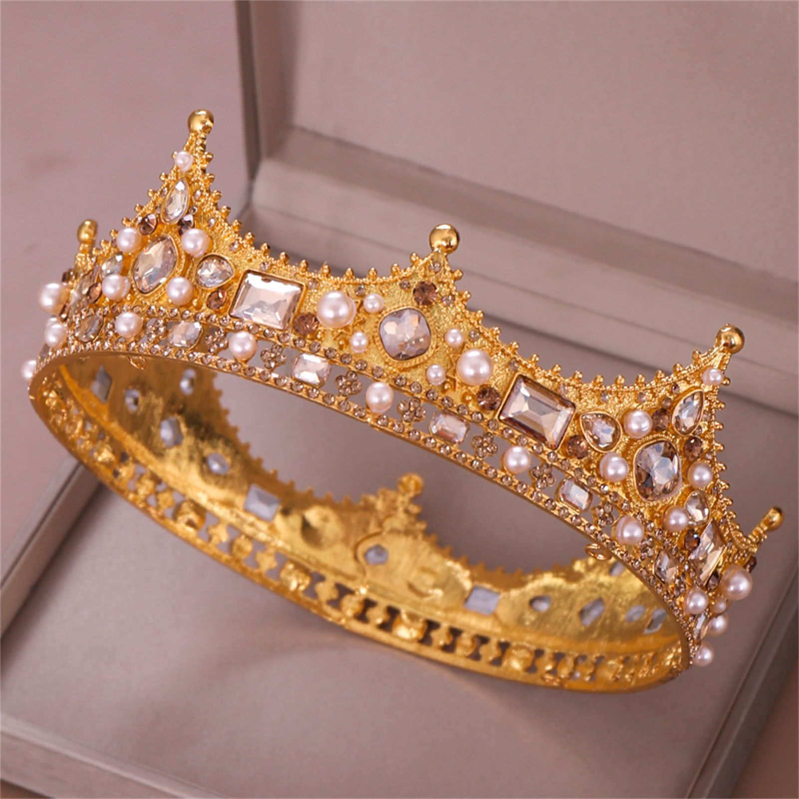سبيكة تاج تيارا ريترو الزفاف ح - مراجعة Women Accessories For Wedding وسعره