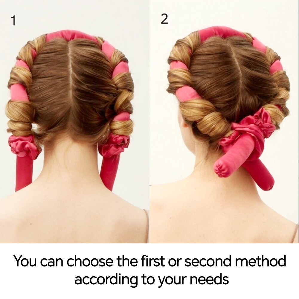 لا الحرارة شريط حرير بكرات الح - مراجعة Scrunchie Satin Set وسعره
