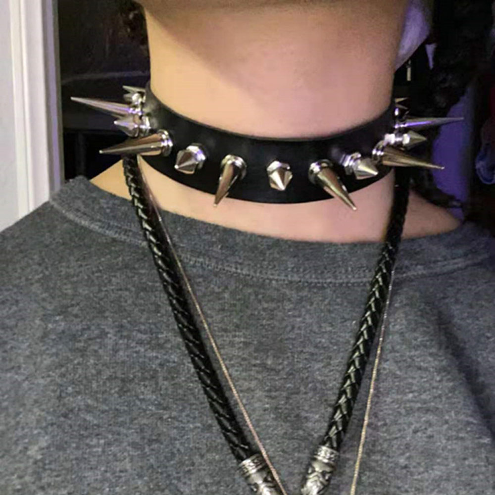 هالوين ايمو تأثيري القوطي قلاد - مراجعة Women'S Emo Accessories وسعره